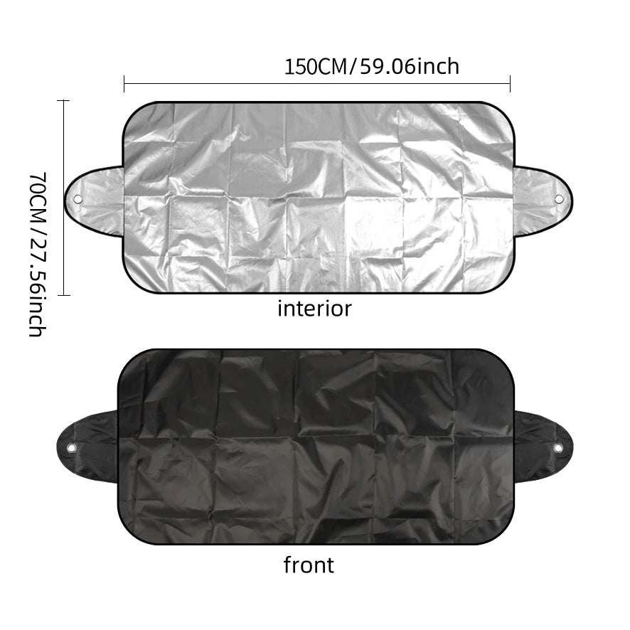 The WinterShield™ - Magnetic Windscreen Frost Protector